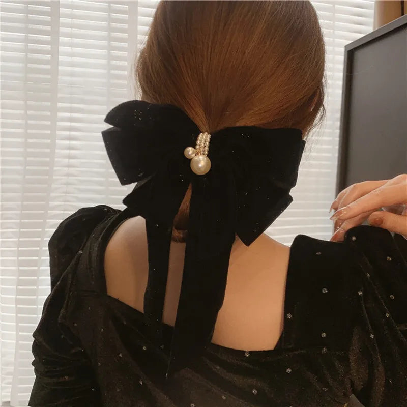 K-pop Star Red Velvet Bow-knot Popular Hair Accessories