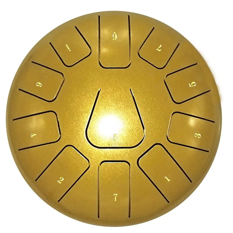 8 Inch Steel Tongue Drum 11 Note Ethereal