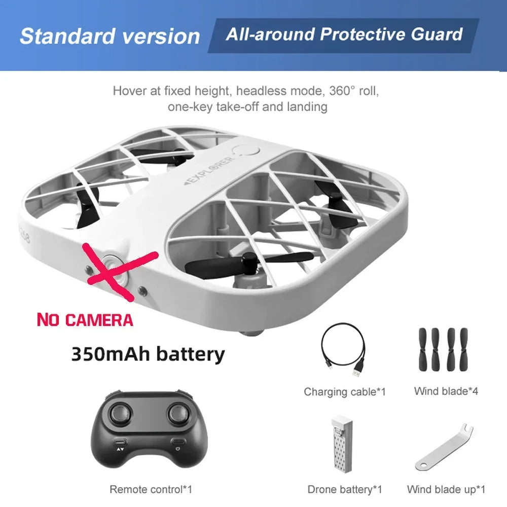 H107 RC Drone Wifi Fpv Drones Camera Hd
