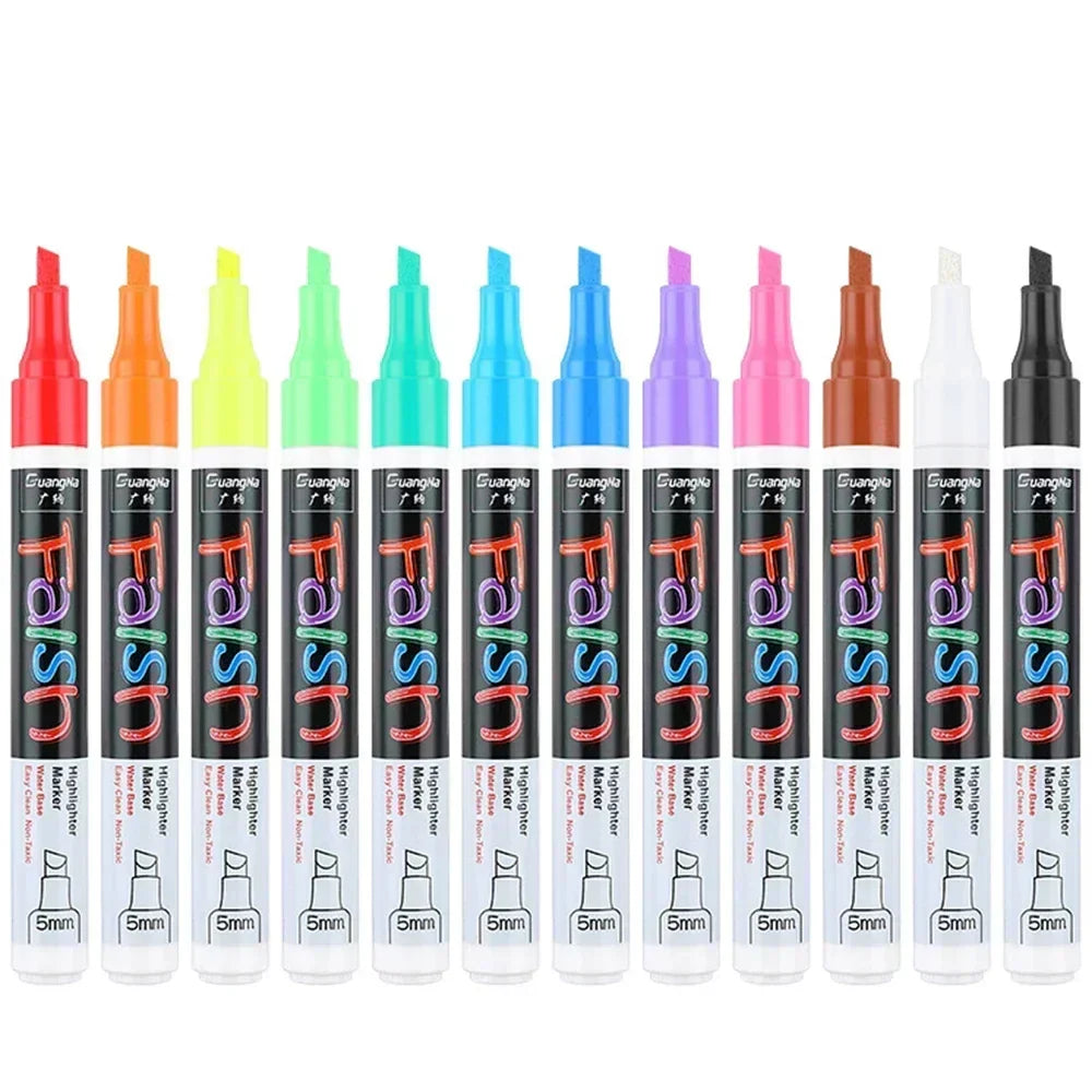 Chalk Marker Pen Erase Markers 5mm Tip Reversible