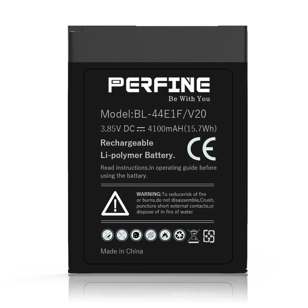 Perfine V20 LG Battery 4100 mAh BL44E1F Replacement