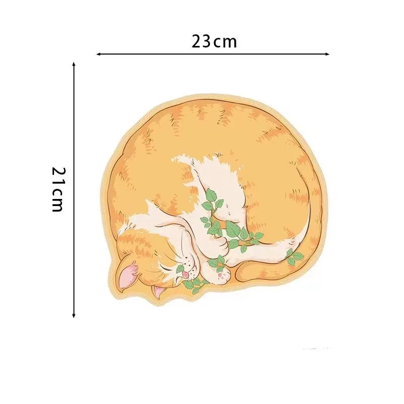 Cute Small Mouse Pad Anti-slip Waterproof Gaming Mousepad