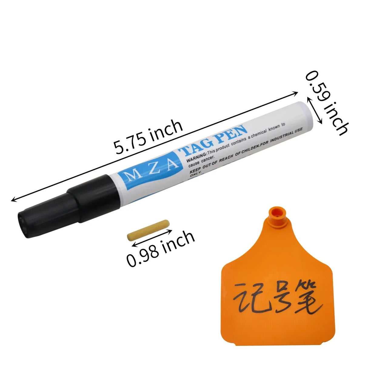 1Pcs Livestock Product Animal Ear Tag Marker Pen