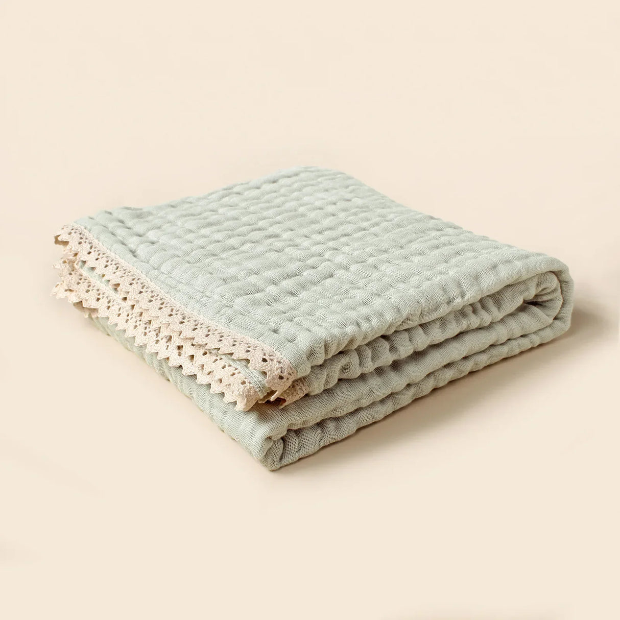 Layers Bamboo Cotton Baby Receiving Blanket Infant Kids