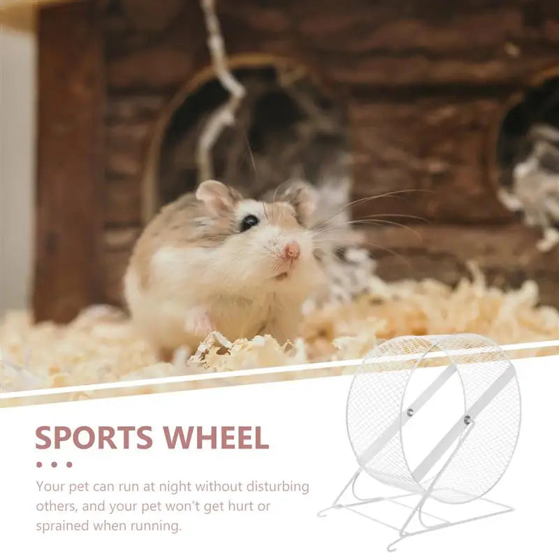 Chinchilla Wheel 15 Hamster Running Treadmill Accessories Iron