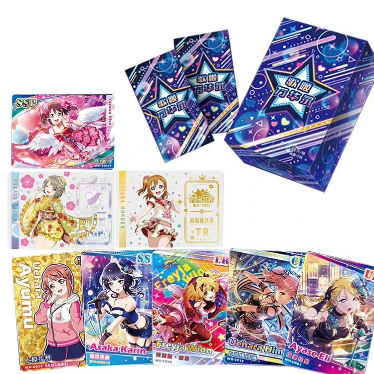 Goddess Card Stories Booster Box Anime Flash Card