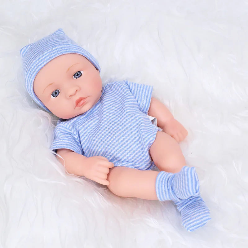 20CM Reborn Baby Doll Toddler Real Soft Touch