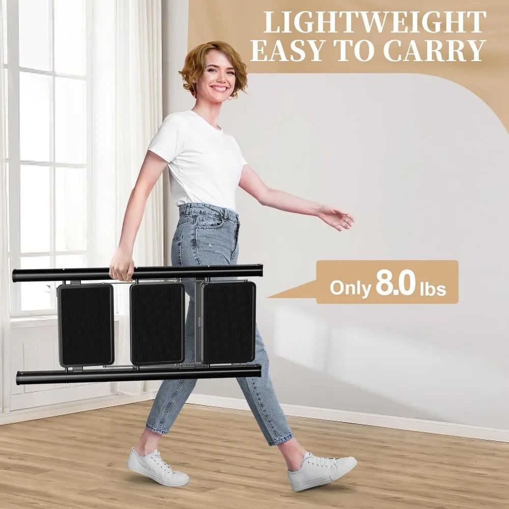 3 Step Ladder Folding Step Stool, 330 Lbs