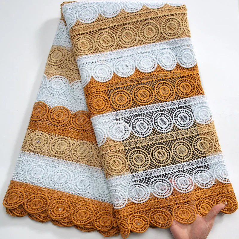 SJD LACE 2024Skin Friendly Classic African Eembroidery Guipure