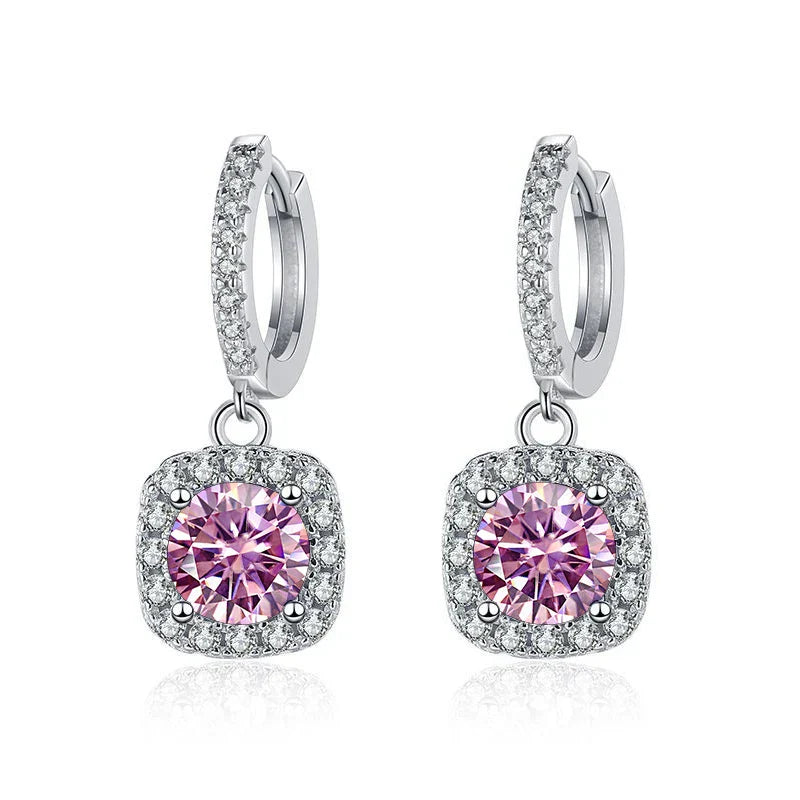JoyceJelly Luxury Solid Silver 925 Jewelry 1ct D