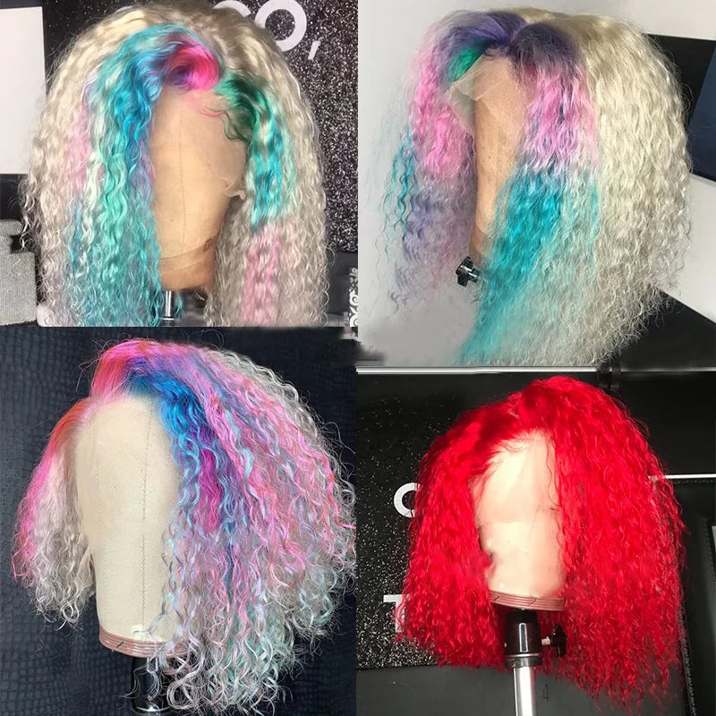 CliCli 613 Blonde Short Water Wave Bob Wig