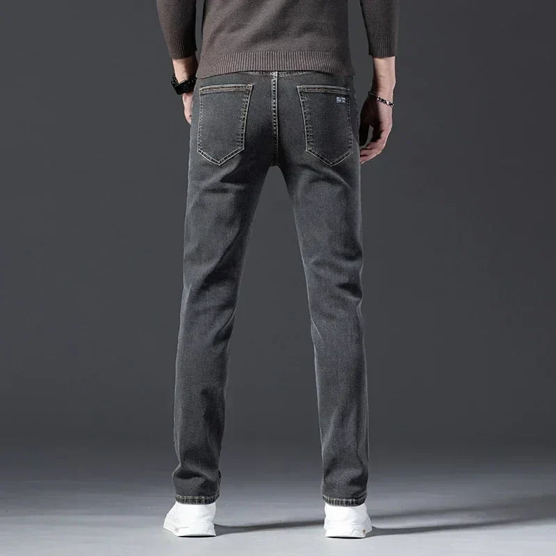2023 Autumn New Men's Straight Leg Jeans Vintage