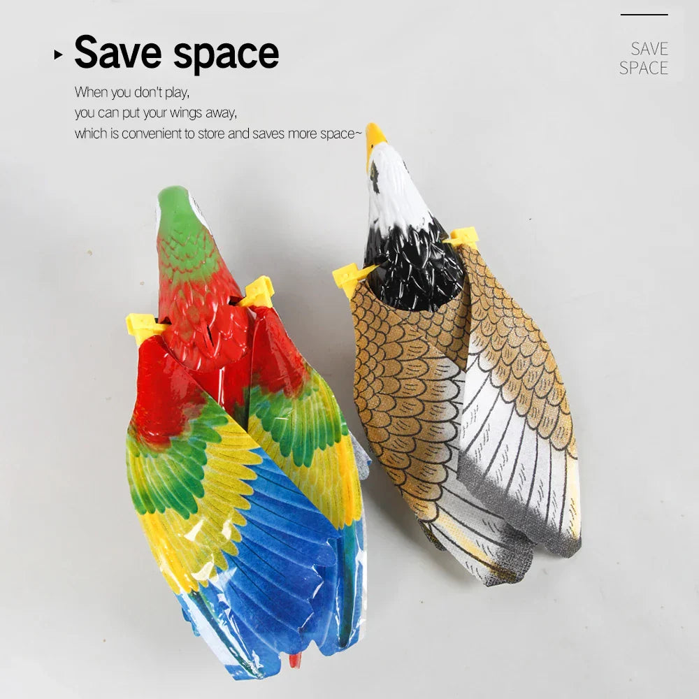 Simulation Bird Interactive Cat Toy Electric Hanging Eagle