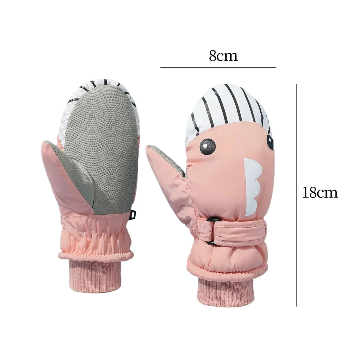Kids Ski Gloves Cartoon Children Winter Outdoor Sport