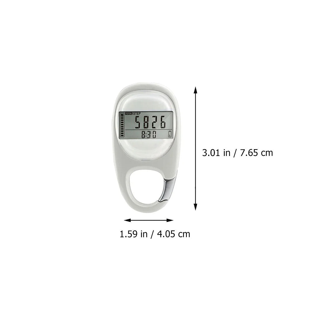 Pedometer Key Chain Activity Record Steps Sports Accessories