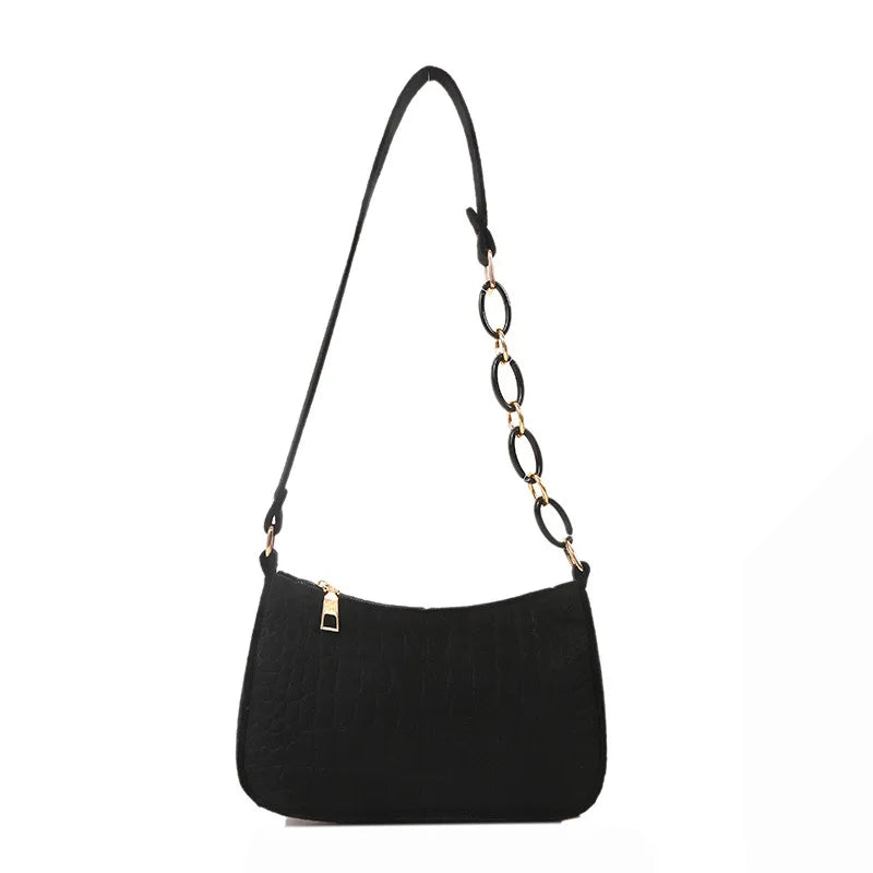 2023 Felt Shoulder Bags for Women Women's Subaxillary