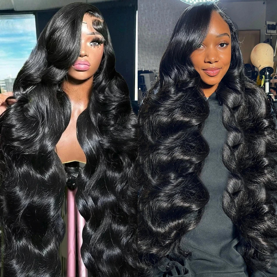 220% Body Wave 13x6 HD Transparent Lace Frontal