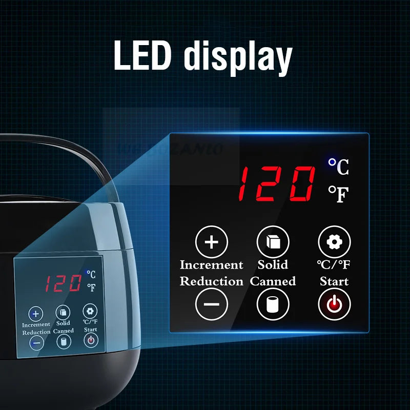 LCD Smart Professional Wax Heater Warmer Removal Wax
