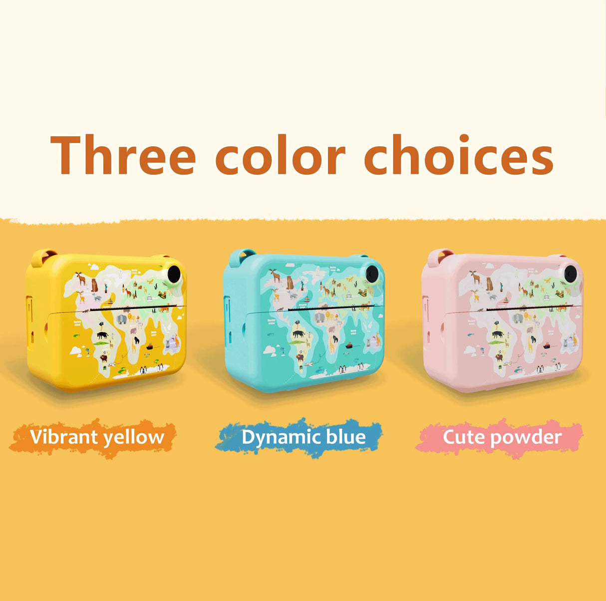 Instant Print Camera For Kids, Christmas Birthday Gifts