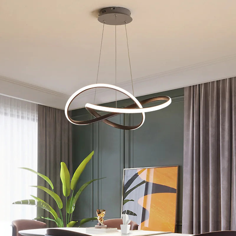 Dining Room Lamp Personality Creativity Clover Restaurant Pendant