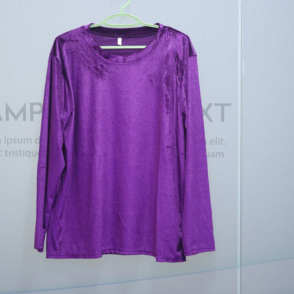 Plus Size Spring Long Sleeve Loose Early Autumn
