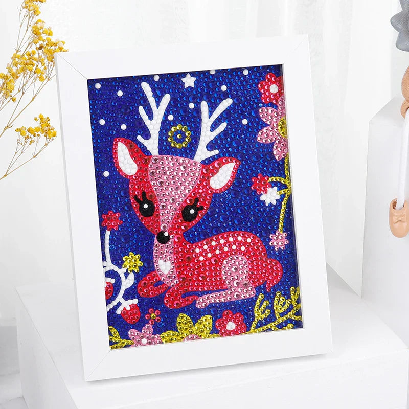 Diamond Painting by Number Kits for Kids Deer