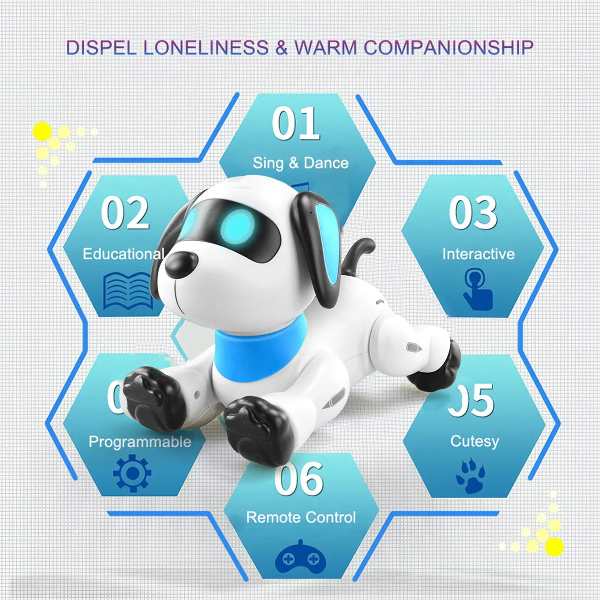 Robot Puppy Programmable Dancing RC Animal Dog Toy