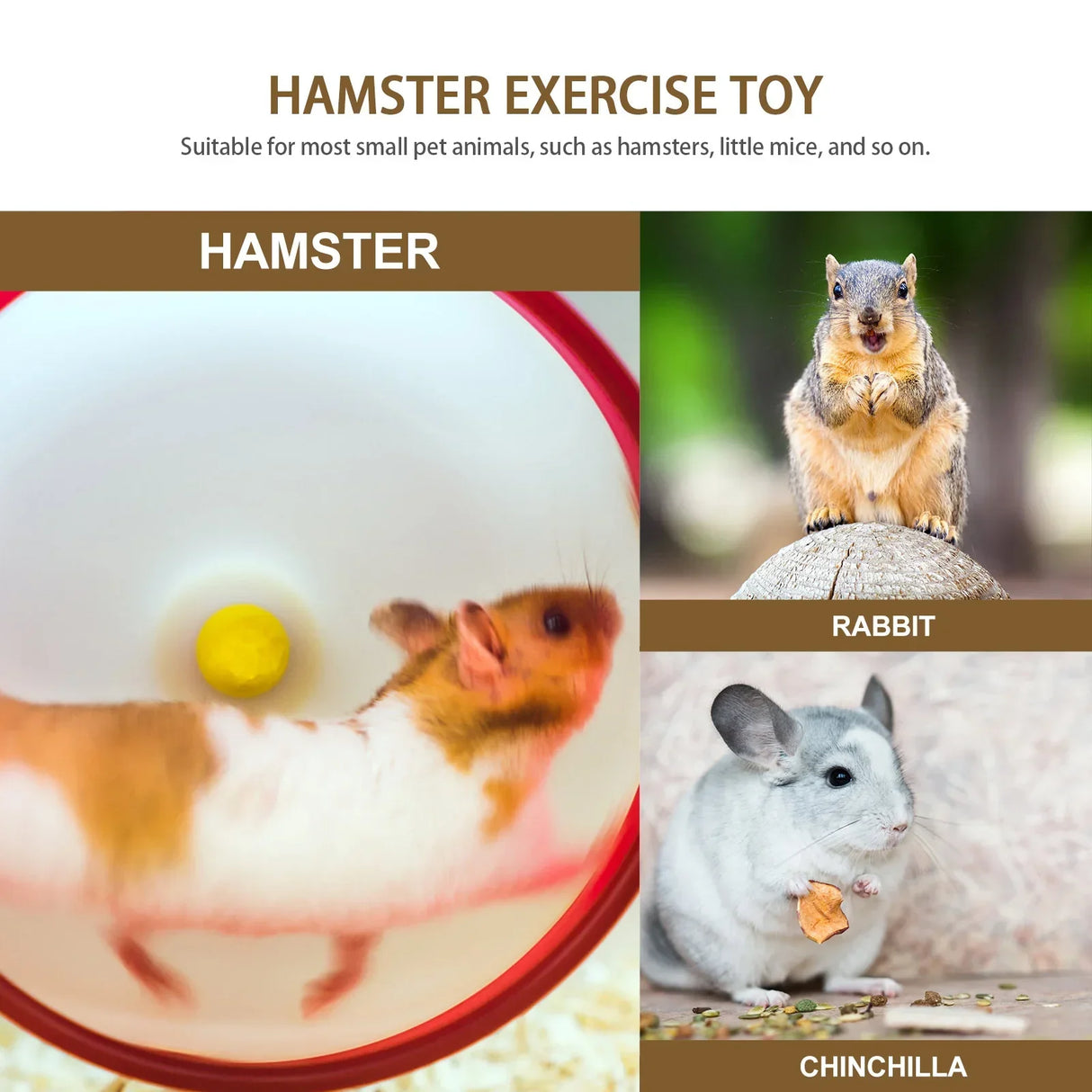 Dradel Toy Little Critters Toys Hamster Exercise Wheels