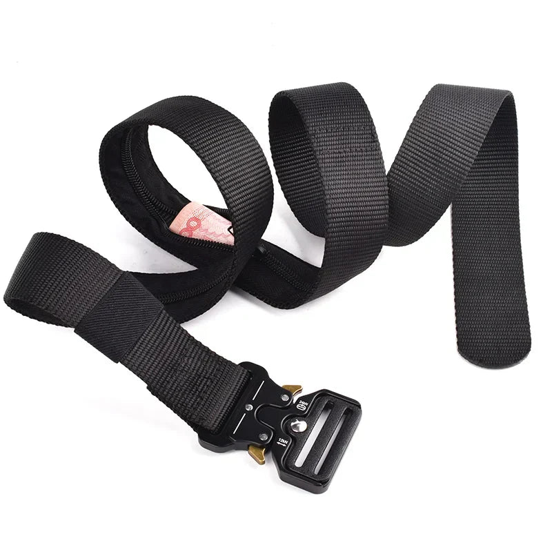 Travel Outdoors Hidden Cash Anti Theft Belt Waist