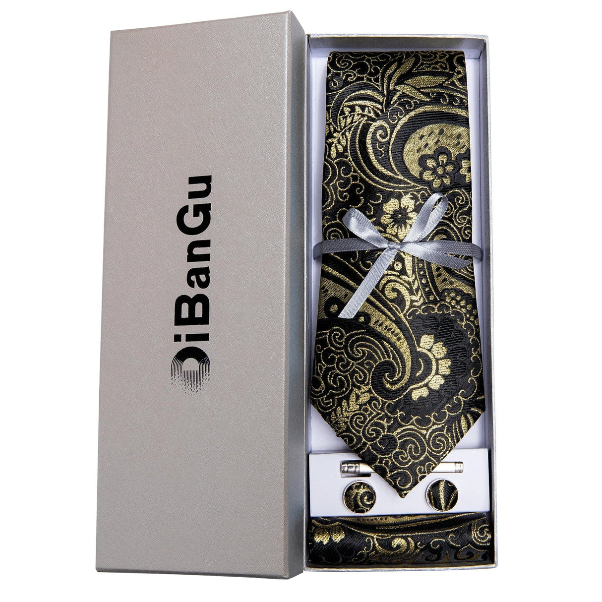 Ties for Men Gift Box Silk Jacquard Necktie