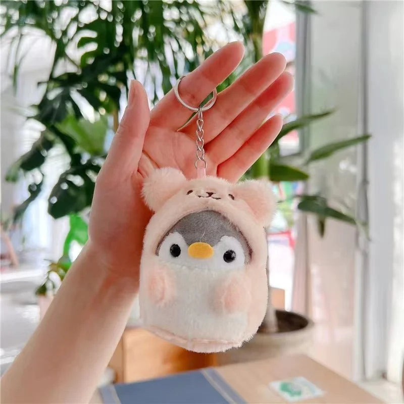 New Small Penguin Plush Keychains Cute Plushie Doll