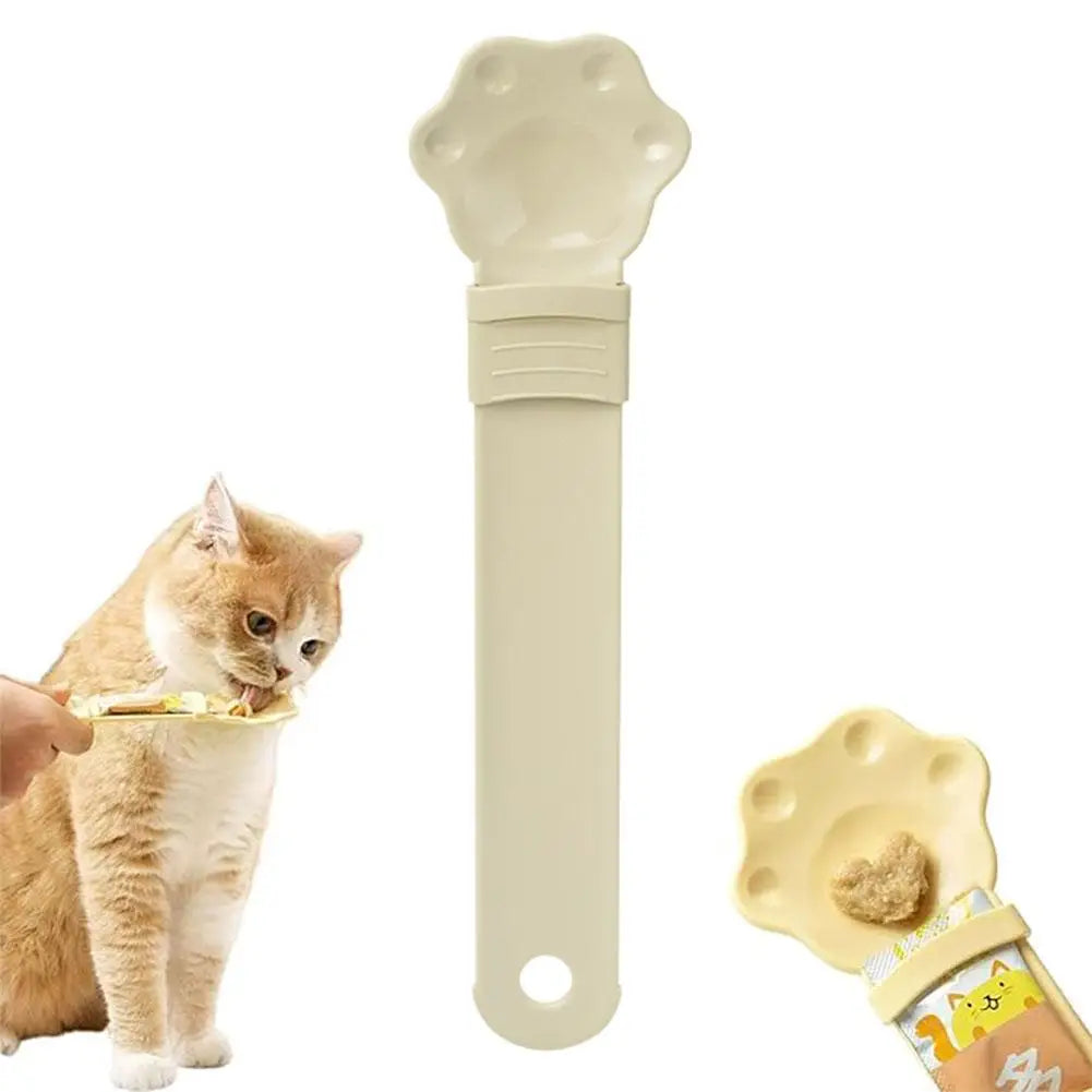 Pet Feed Spoon Wet Treat Feeder Spoon Snack