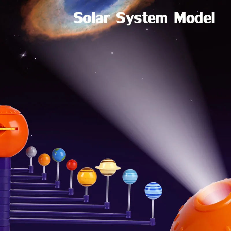 Projector Montessori Toys Solar System Planets For Kids