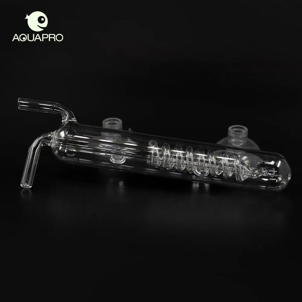 Aquapro Glass Spiral CO2 Diffuser Atomizer with Bubble