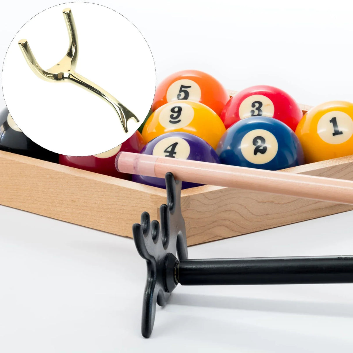 Billiards Cue Bridge Heads Snooker Table Accessories Pool