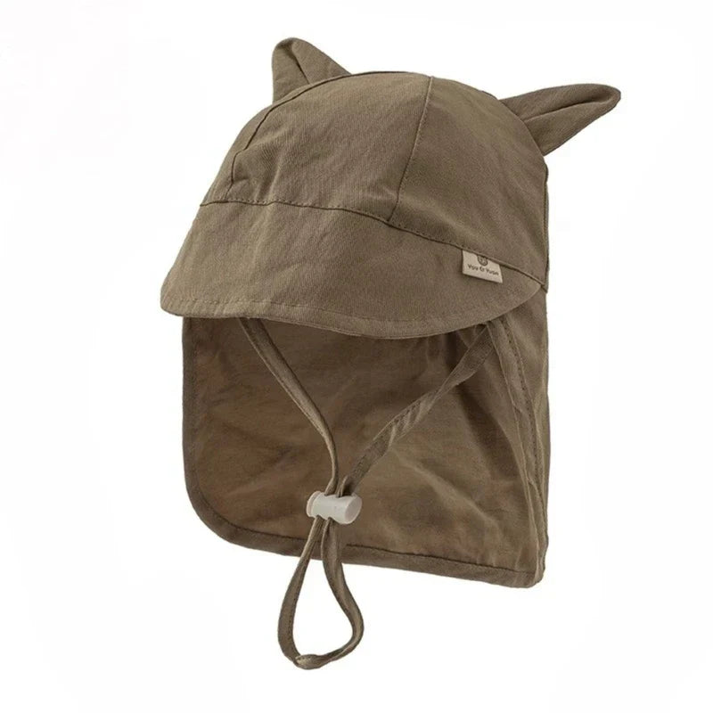 Kids Fisherman Caps with Ears Designing Spring Fall