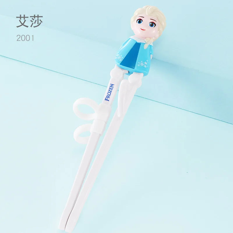 Disney Princess Kids Feeding Frozen Elsa Chopsticks Marvel