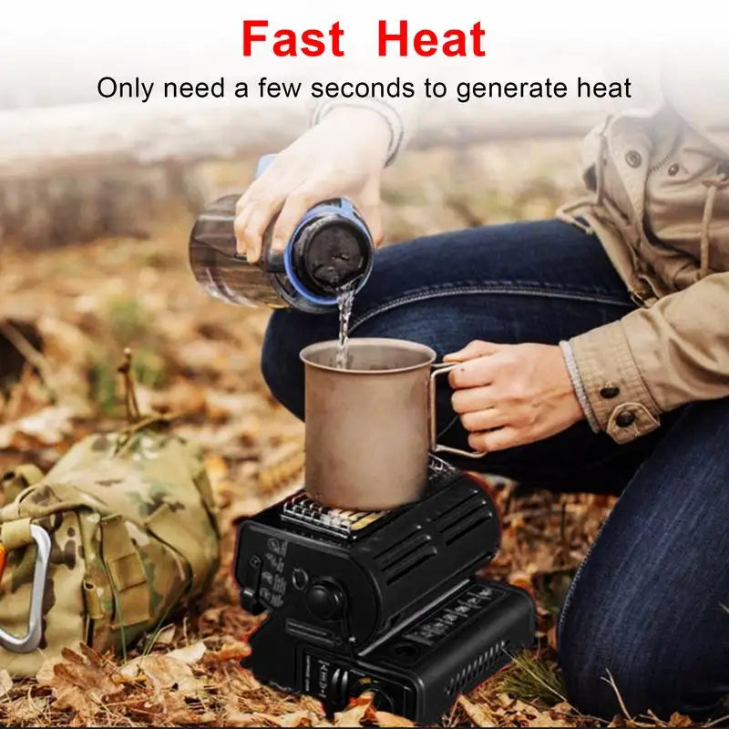 2 In 1 Mini Gas Stove Household Hand