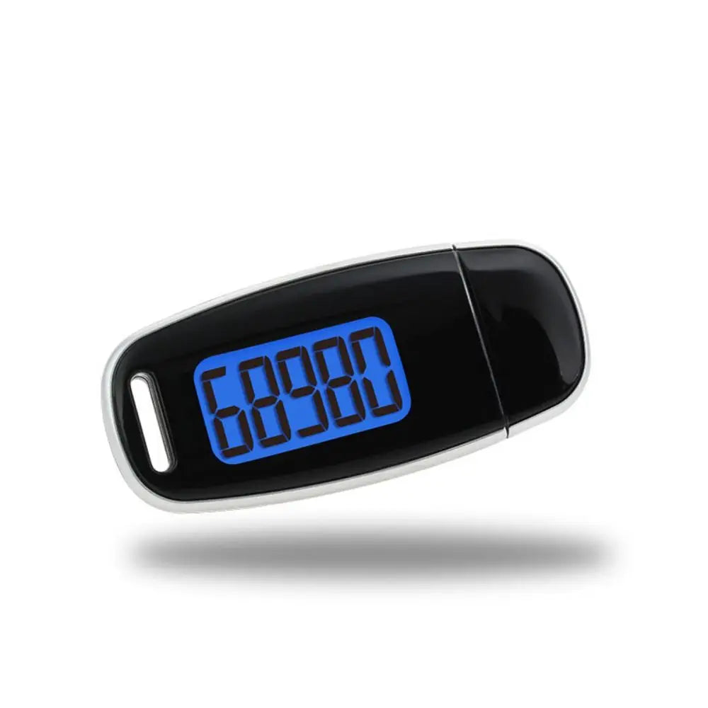 USB Rechargeable 3D Pedometer 3D Tri-Axis Sensor Backlight