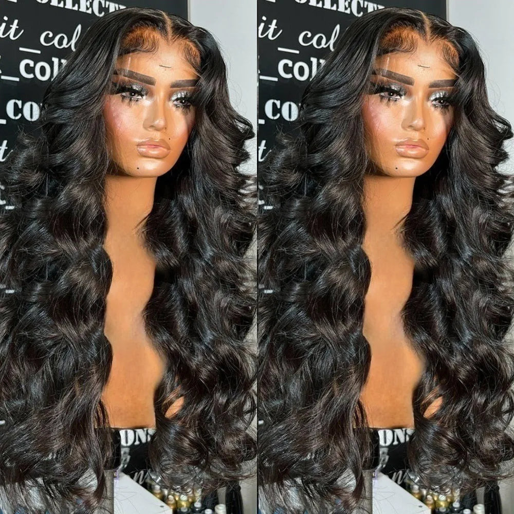 13X6 Hd Transparent Lace Frontal Wig 30Inch Body