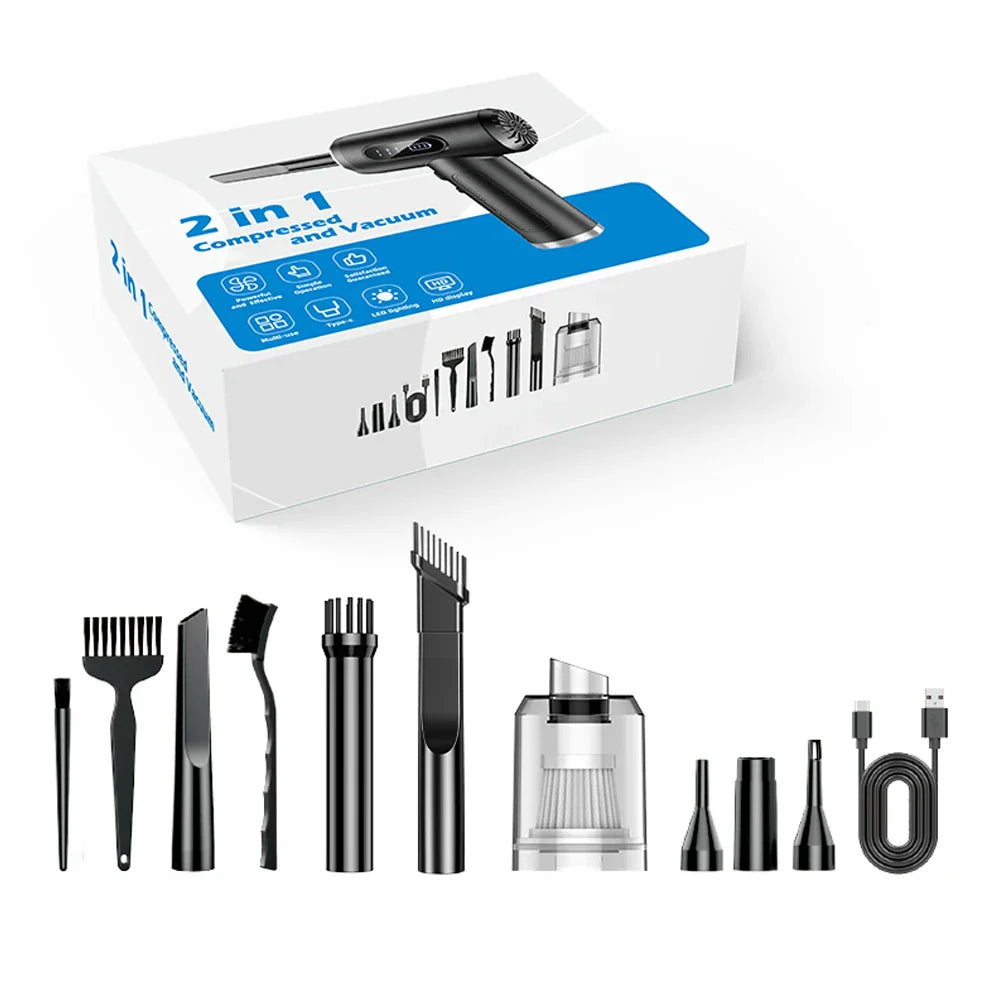 290000Pa Car Vacuum Cleaner Strong Suction Wireless Vacuum