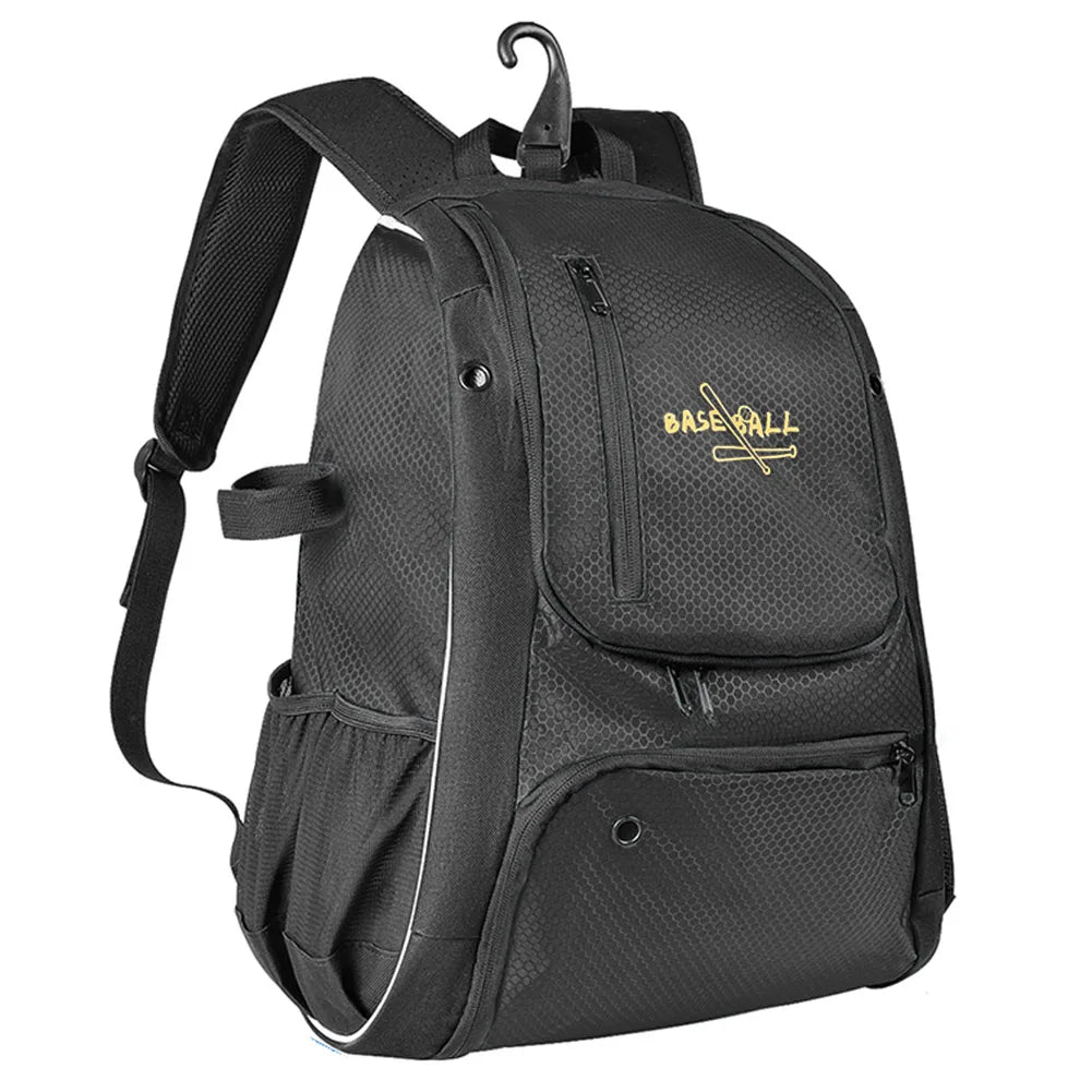 Baseball Training Backpack with Shoes Compartment Sports Equipments