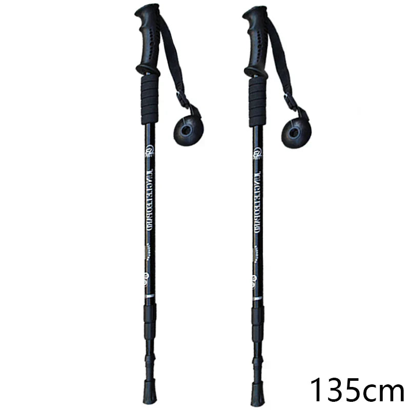 Trekking Poles Nordic Walking Sticks Telescopic Hiking Climbing