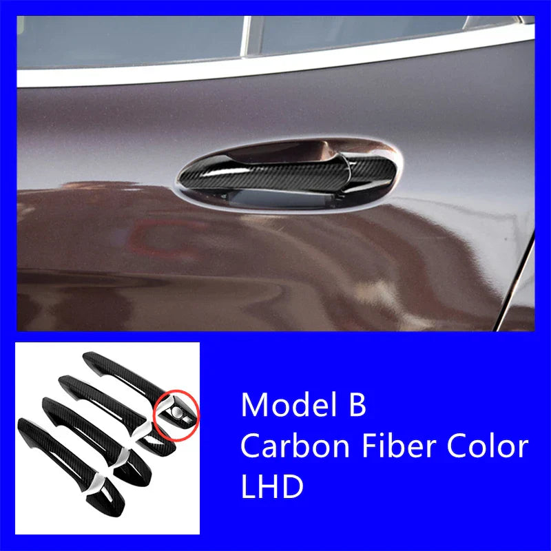 Car Styling Door Handle Frame Decoration Stickers Trim