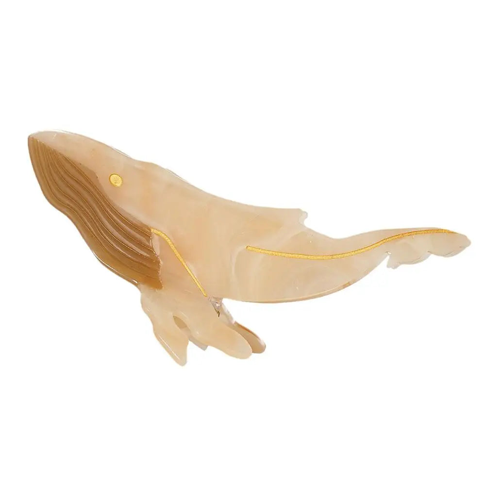 New Korean Blue Whale Hair Claw Acetate Hair