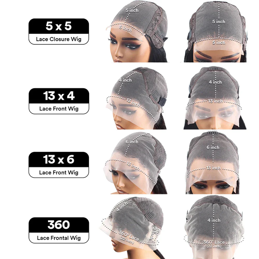 Loose Deep Wave 13x6 13x4 Hd Lace Frontal