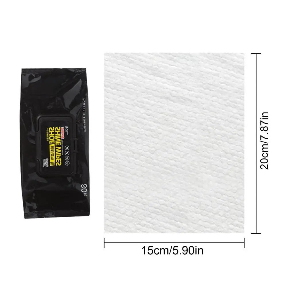 Fast Cleaning Shoe Wipes Disposable Shoe Wet Wipes