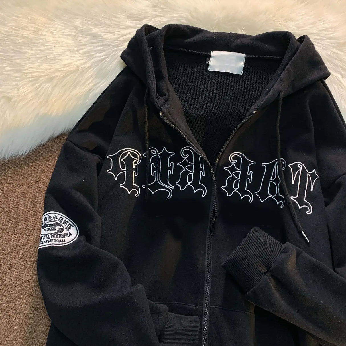 High quality Men Hip Hop Sweatshirt Hoodie Print
