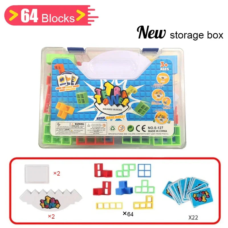 HOT Stacking Blocks Tetra Tower Balance Game Stacking