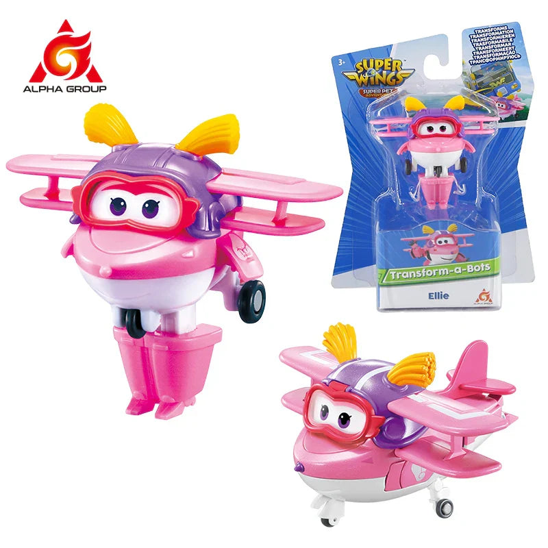 Super Wings Mini Transforming Shine 2 Inches Transform